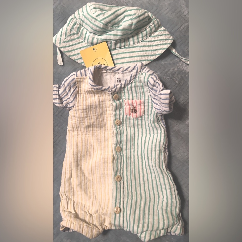Baby Color block Outfit set